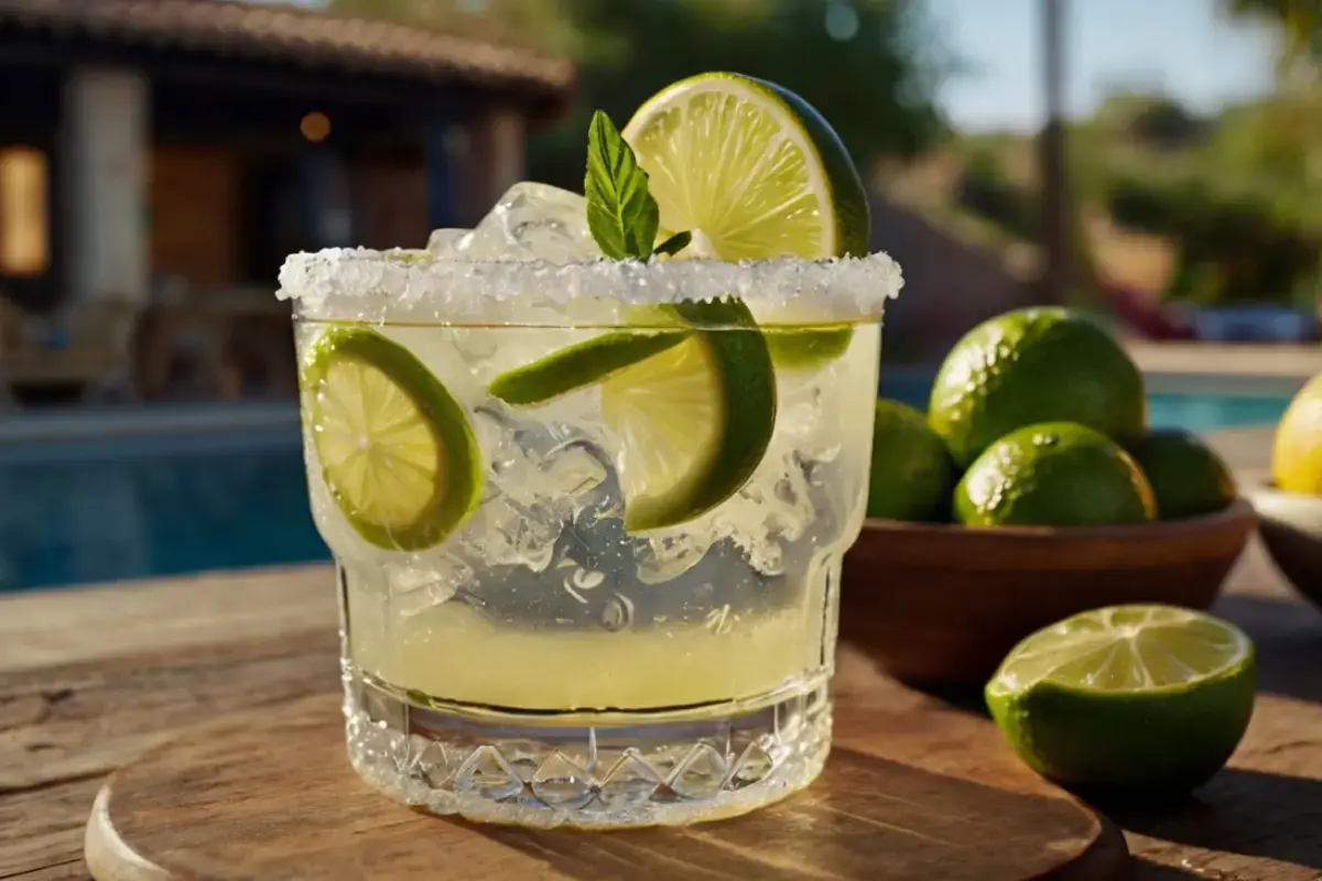 What is a skinny margarita made of?