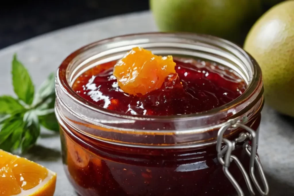 savory fruit jam recipe