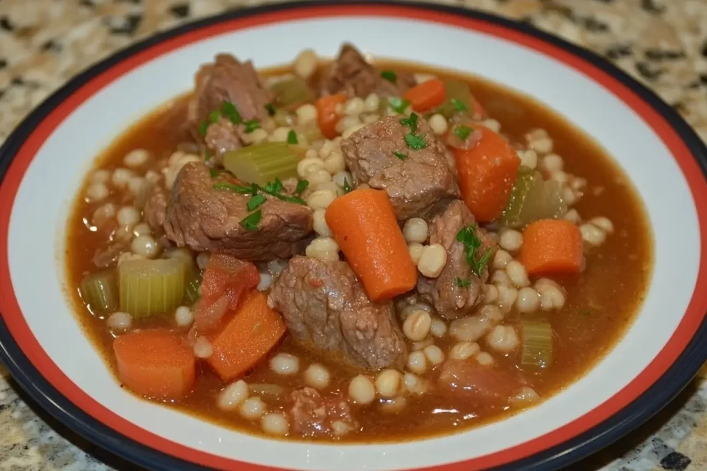 Beef and Barley Soup