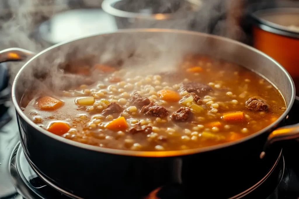 Beef and Barley Soup