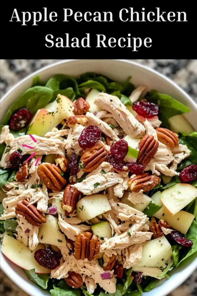 Apple Pecan Chicken Salad Recipe