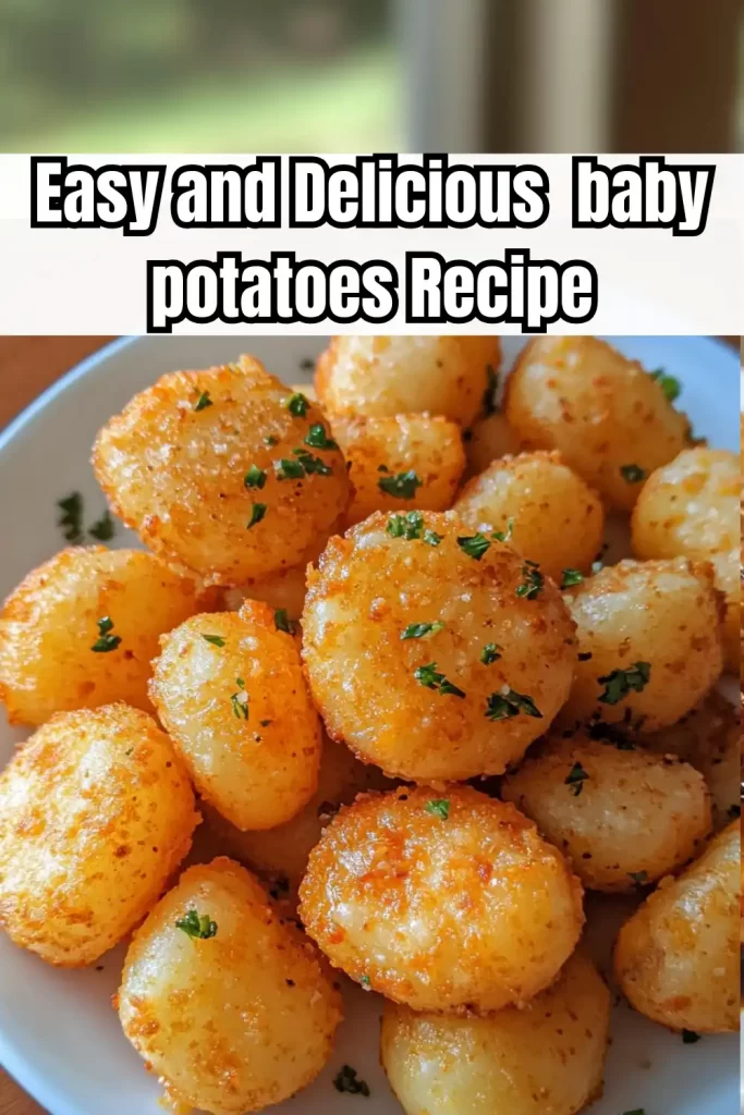 Baby Potatoes Recipe