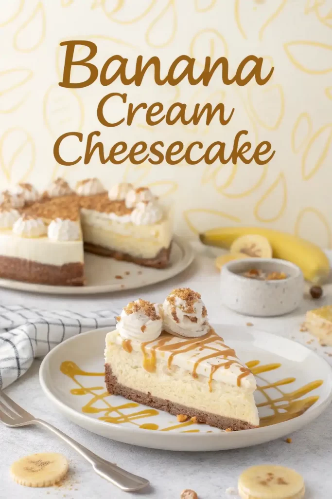 Banana Cream Cheesecake