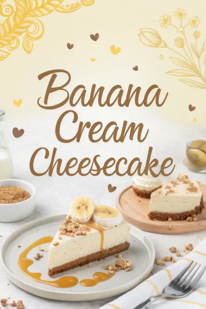 Banana Cream Cheesecake