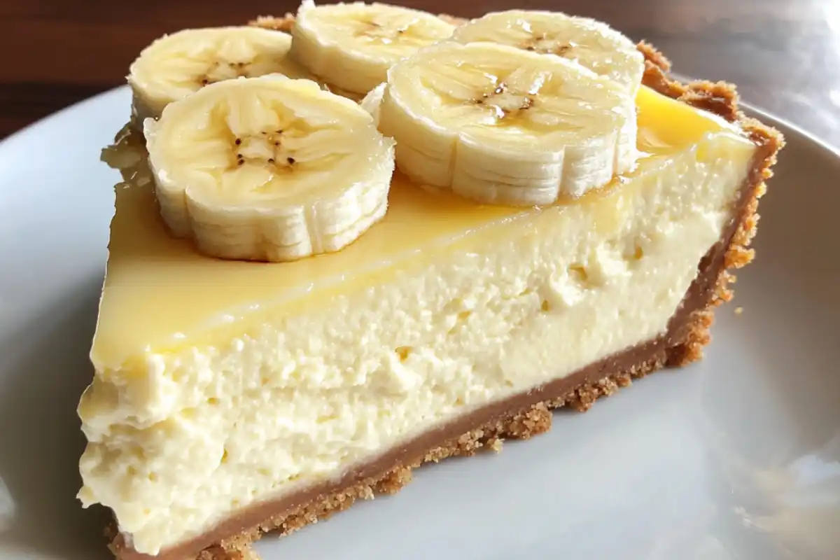 Banana Cream Cheesecake