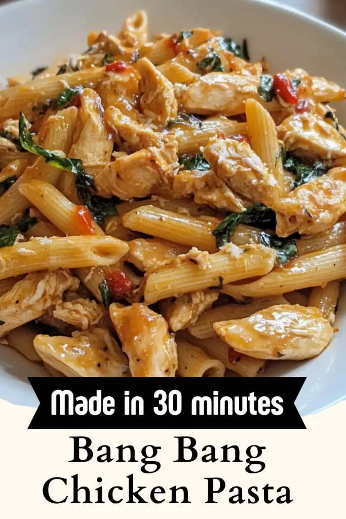 Bang Bang Chicken Pasta Recipe