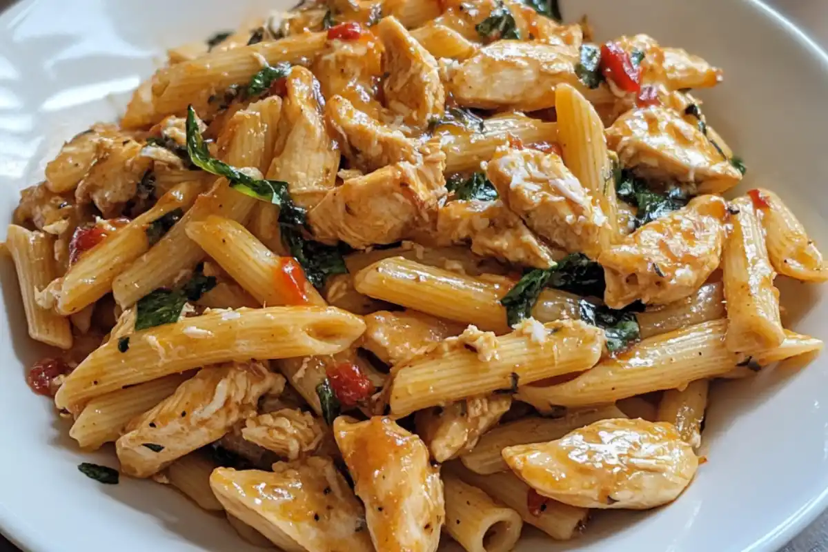 Bang Bang Chicken Pasta Recipe