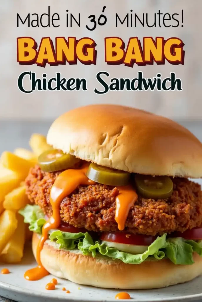 Bang Bang Chicken Sandwich Recipe