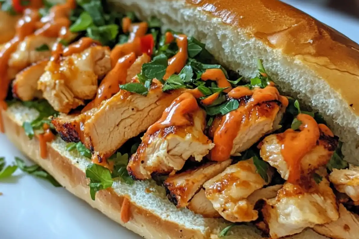 Bang Bang Chicken Sandwich Recipe