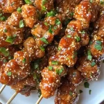 Bang Bang Chicken Skewers Recipe