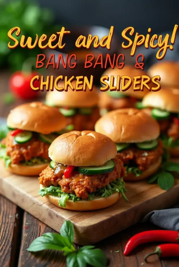 Bang Bang Chicken Sliders Recipe