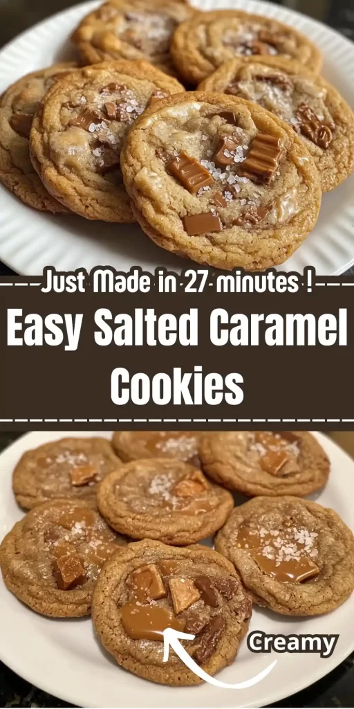 Best Salted Caramel Cookies Recipe