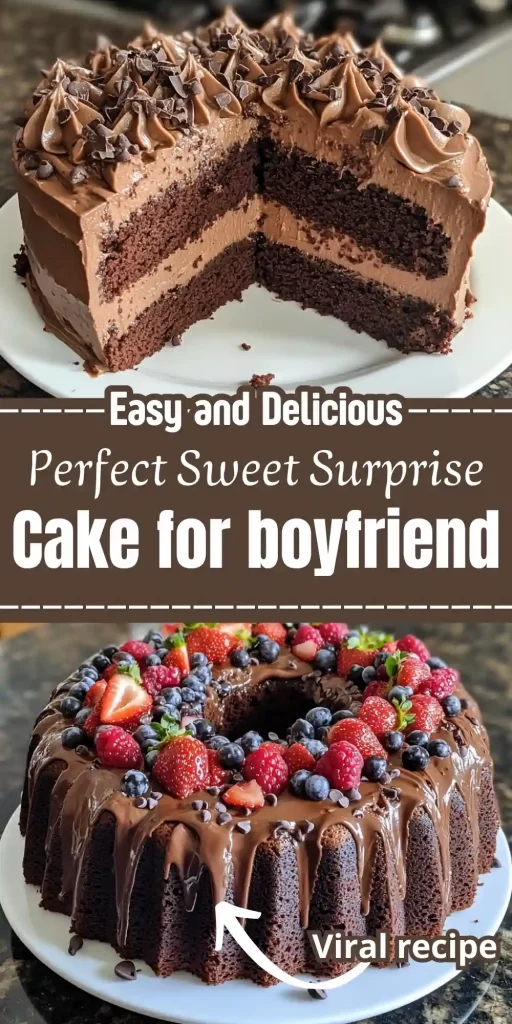 Cake Recipe for Boyfriend