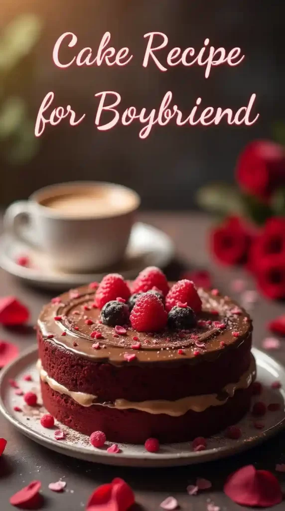 Cake Recipe for Boyfriend