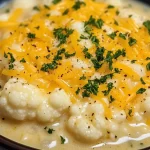 Cauliflower Cheese Soup Recipe