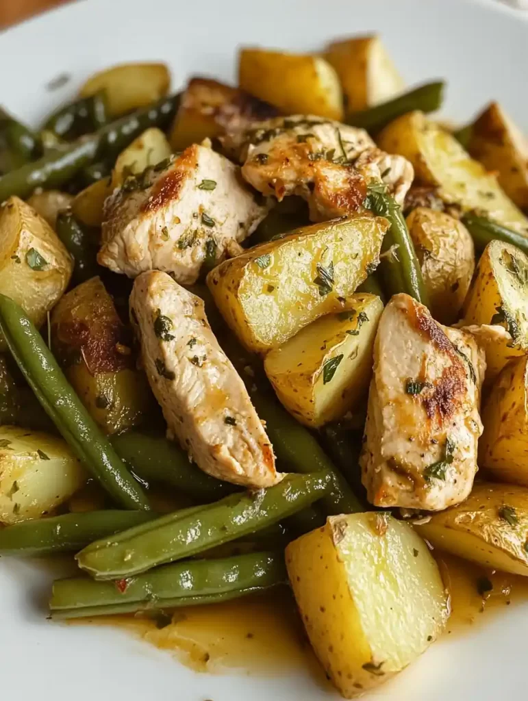 Chicken Green Beans and Potatoes Recipe