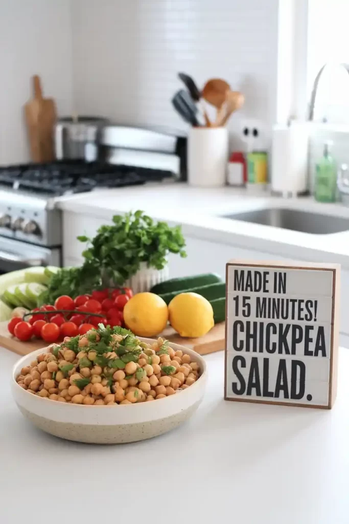 Chickpea Salad Recipe