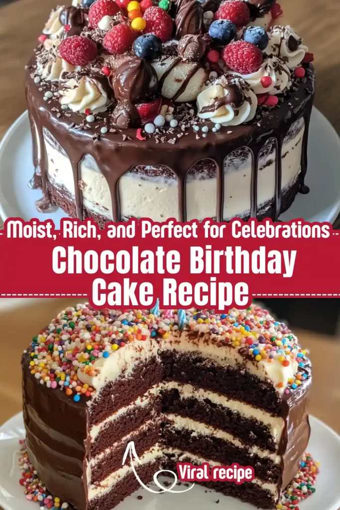 Chocolate Birthday Cake Recipe