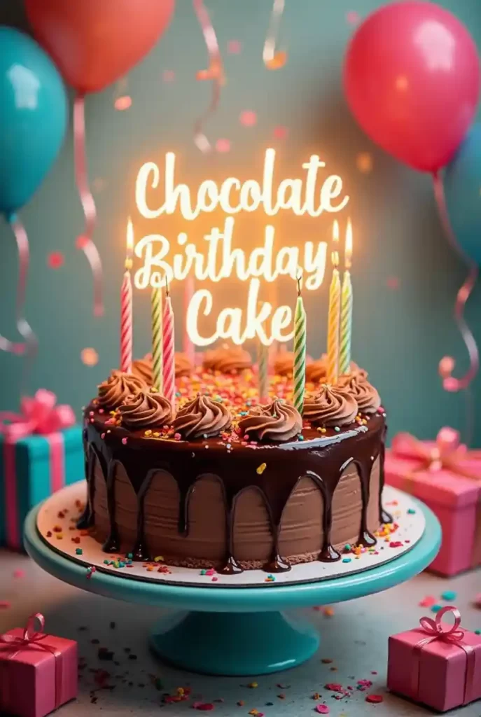 Chocolate Birthday Cake Recipe