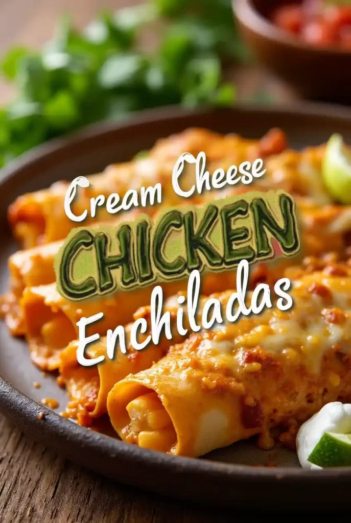 Cream Cheese Chicken Enchiladas Recipe