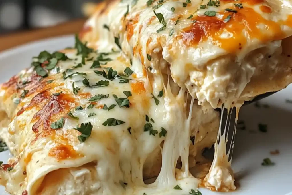 Cream Cheese Chicken Enchiladas Recipe