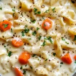 Creamy Chicken Noodle Soup Recipe