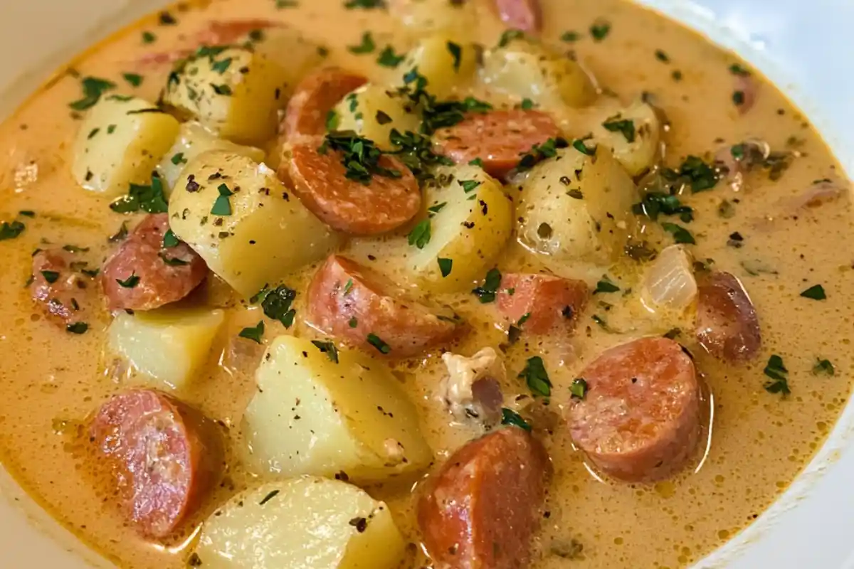 Creamy Kielbasa Potato Soup