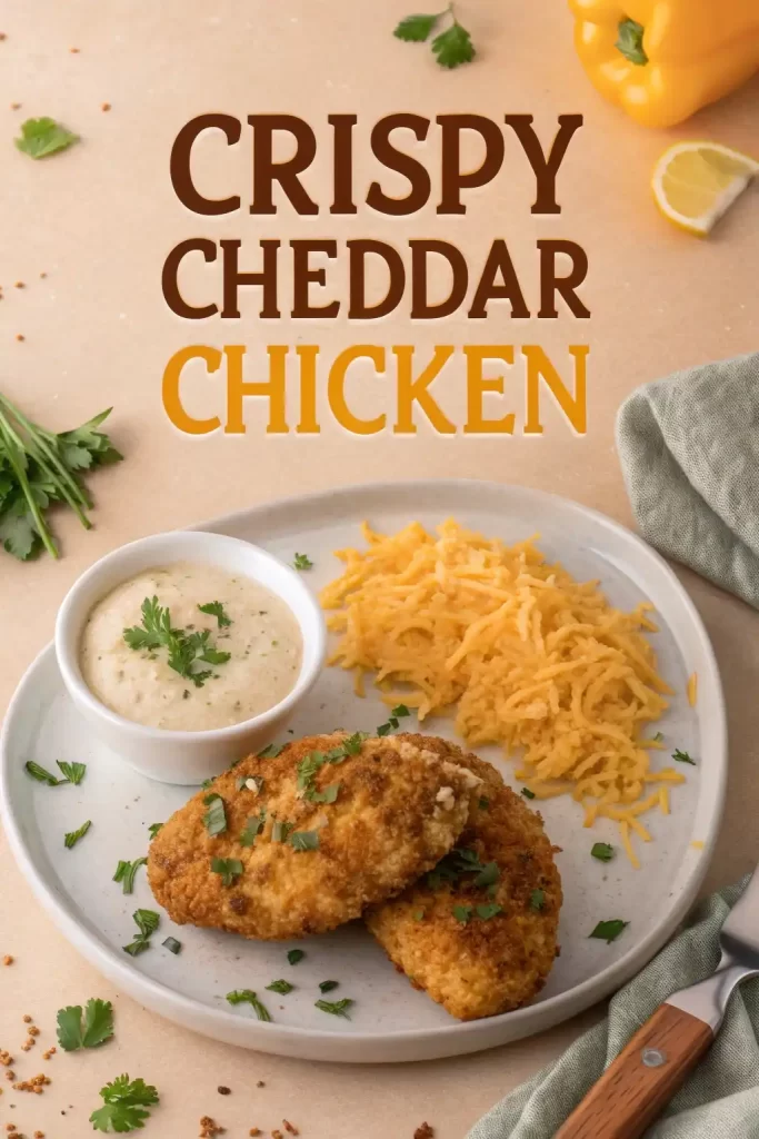 Crispy Cheddar Chicken