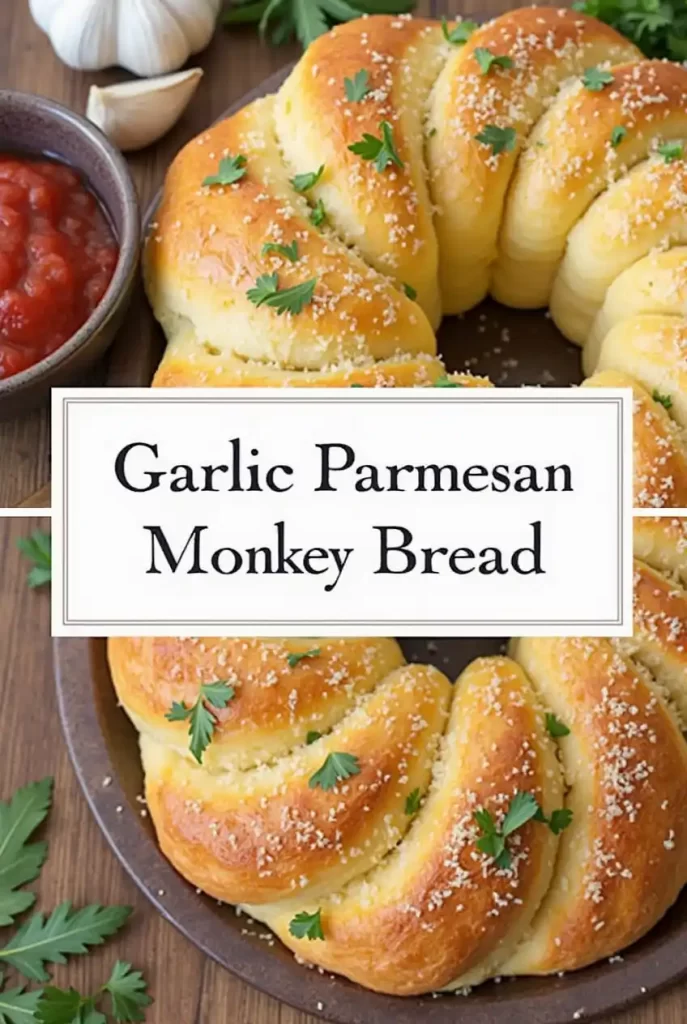 Garlic Parmesan Monkey Bread Recipe