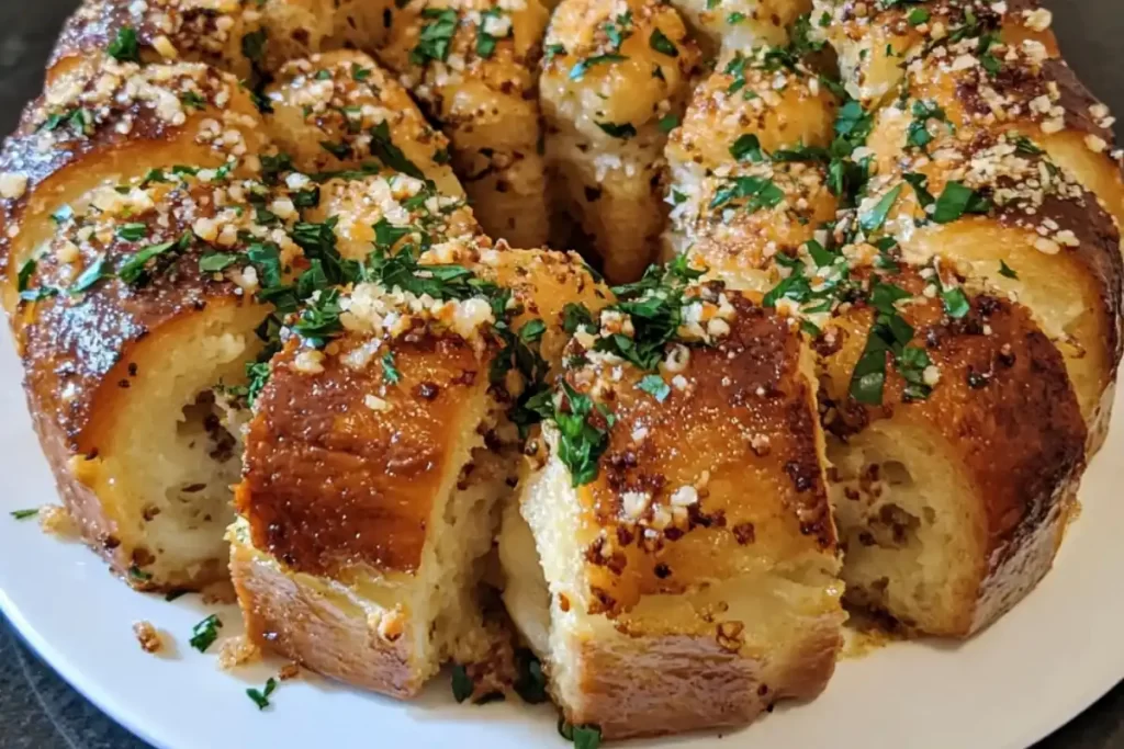 Garlic Parmesan Monkey Bread Recipe