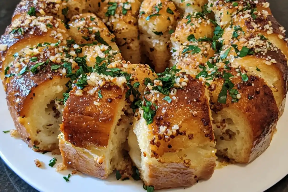 Garlic Parmesan Monkey Bread Recipe