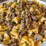 Ground Beef Stroganoff Recipe