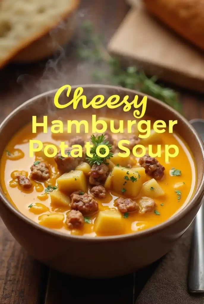 Hamburger Potato Soup Recipe