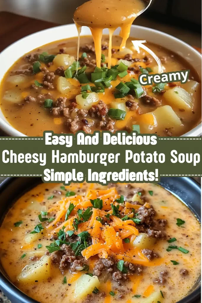 Hamburger Potato Soup Recipe