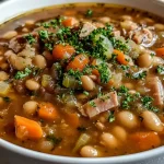 Hearty Ham and Bean Soup Recipe Crockpot