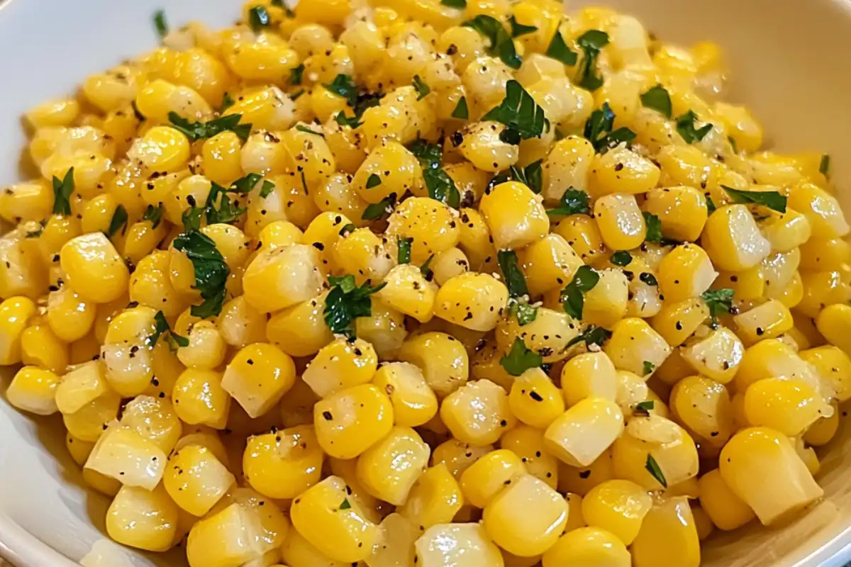 Honey Butter Skillet Corn Recipe