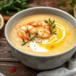 Indulgent Rich Crab and Shrimp Bisque