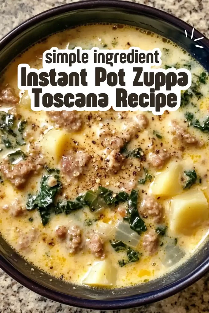 Instant Pot Zuppa Toscana Recipe