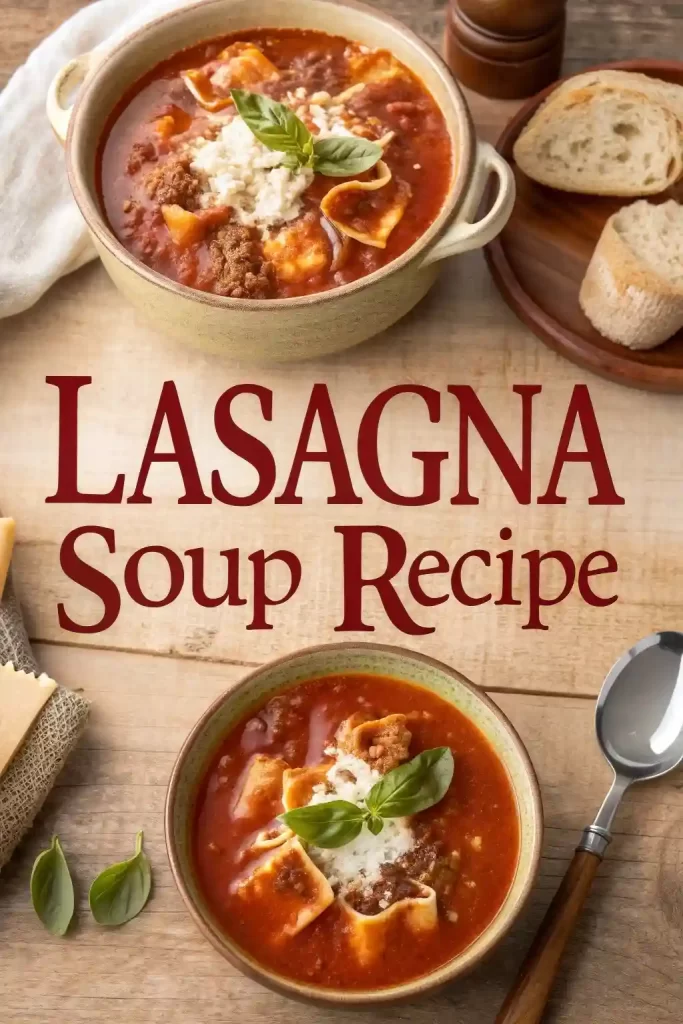 Lasagna Soup