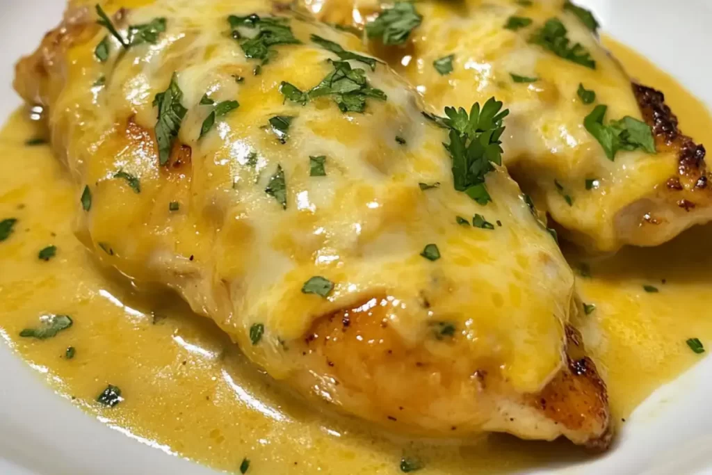 Mexican Chicken with Cheese Sauce