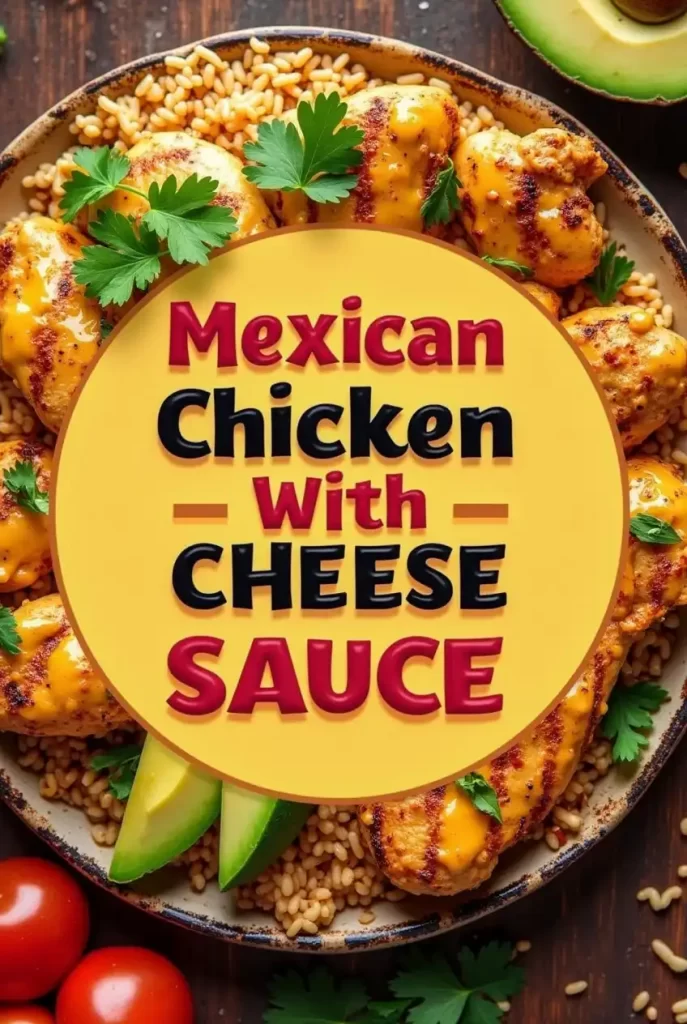 Mexican Chicken with Cheese Sauce