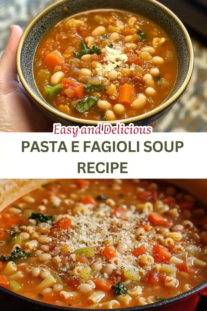 Pasta e Fagioli Soup Recipe