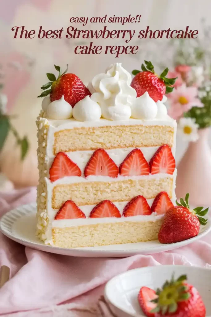 Strawberry Shortcake Cake Recipe