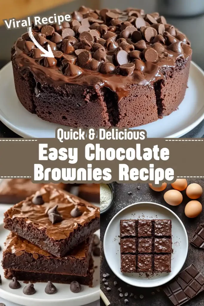 chocolate brownies recipe easy