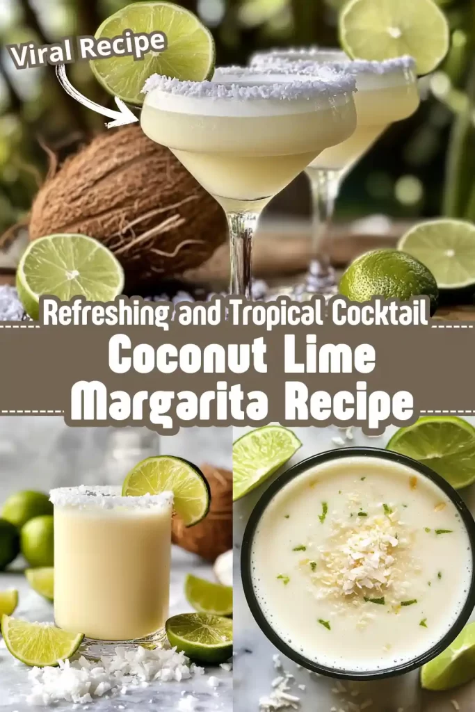 coconut lime margarita