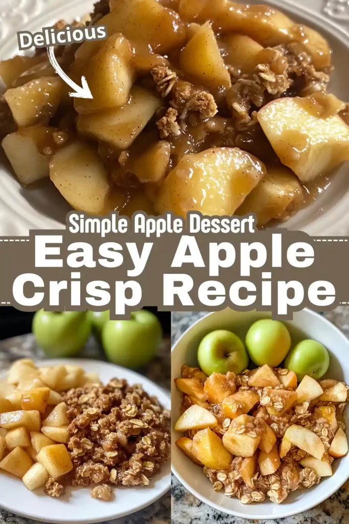 easy apple crisp recipe