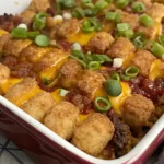 Bacon Cheeseburger Tater Tot Casserole