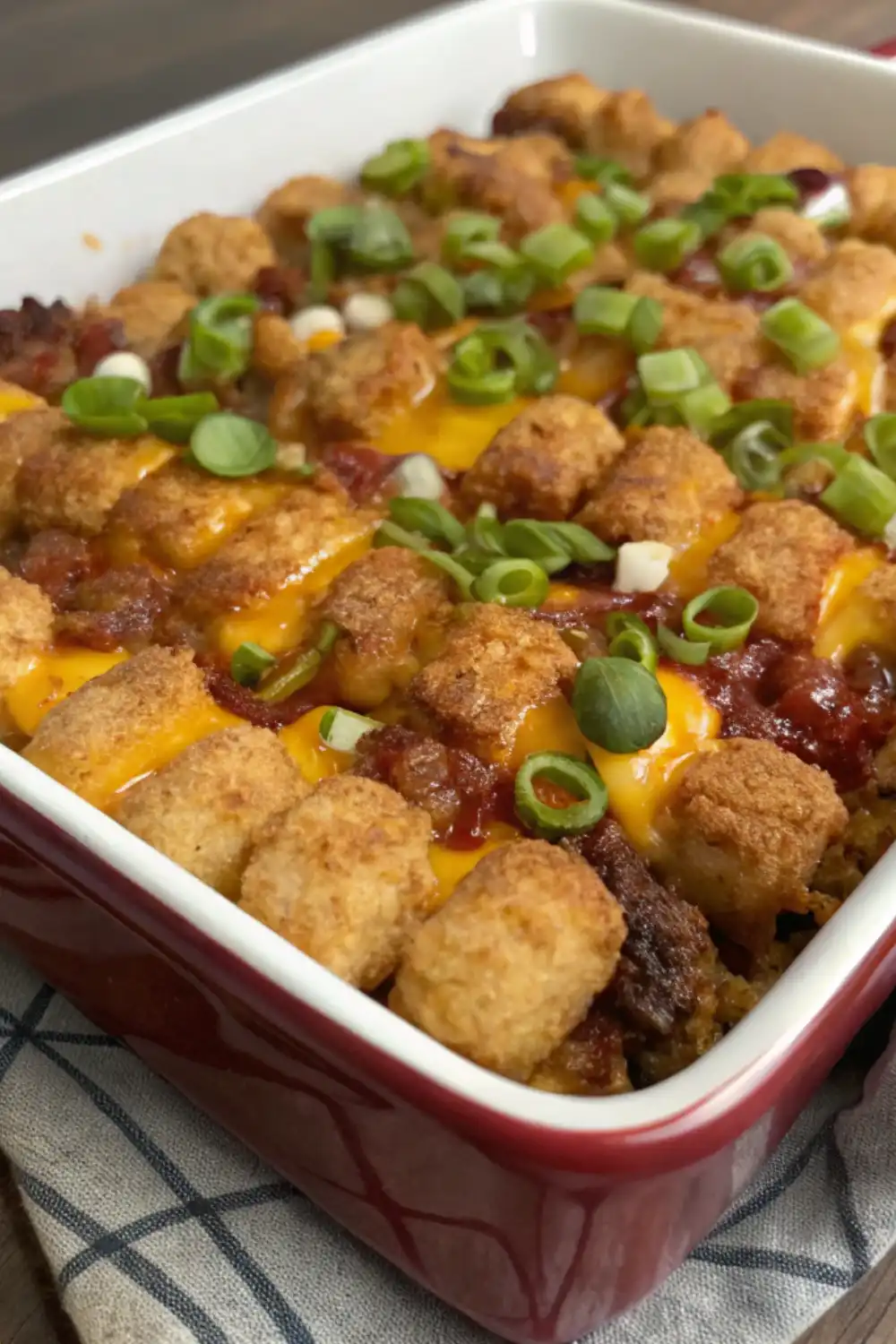 Bacon Cheeseburger Tater Tot Casserole