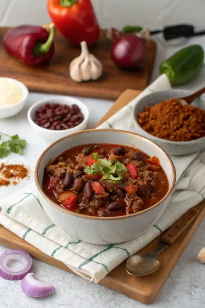 Best Homemade Ground Beef Chili Recipe