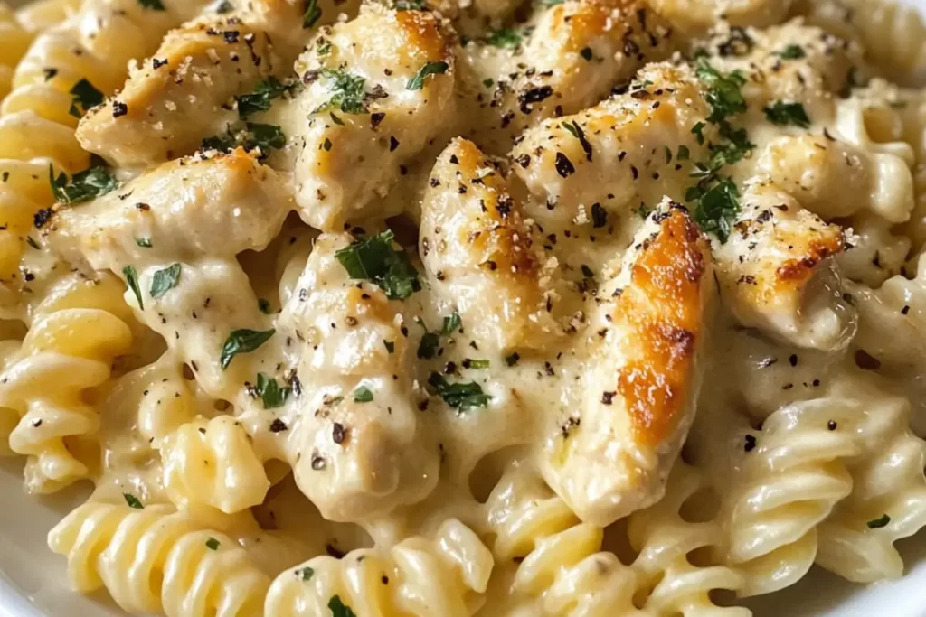 Buffalo wild wings parmesan garlic chicken pasta crockpot